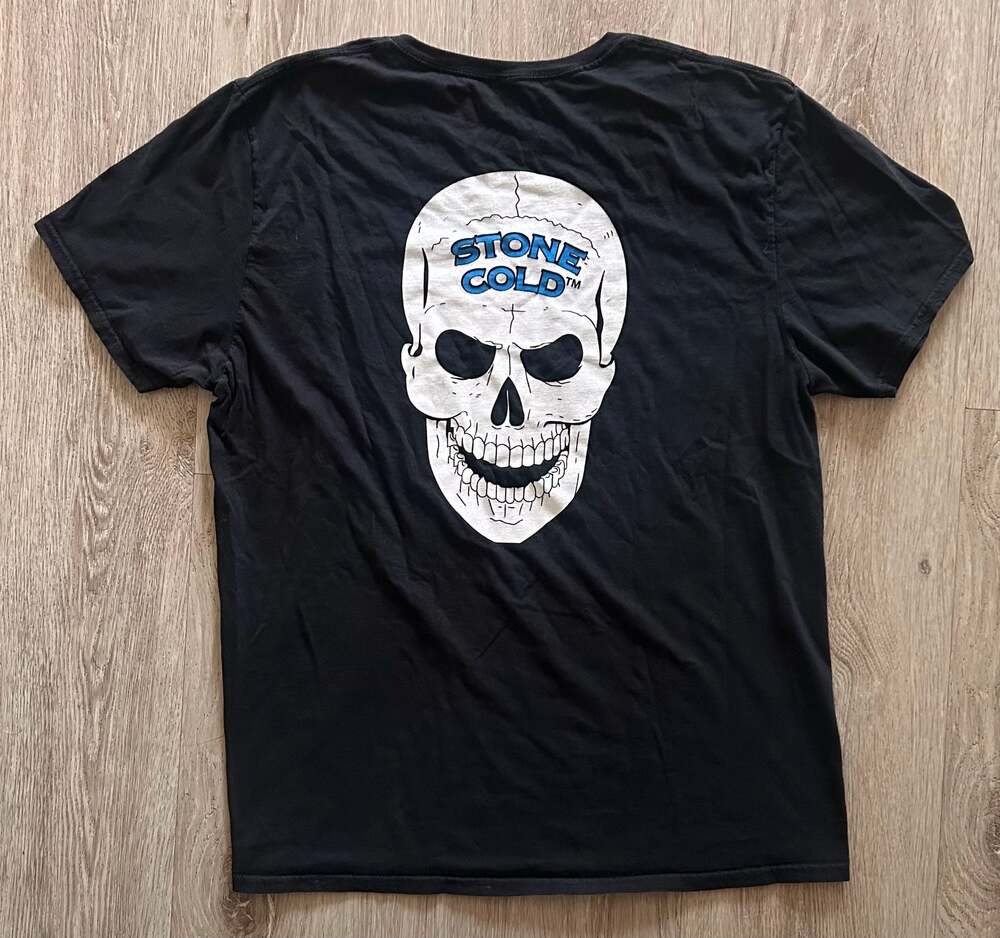 WWE Authentic Stone Cold Steve Austin 3:16 Skull T-Shirt